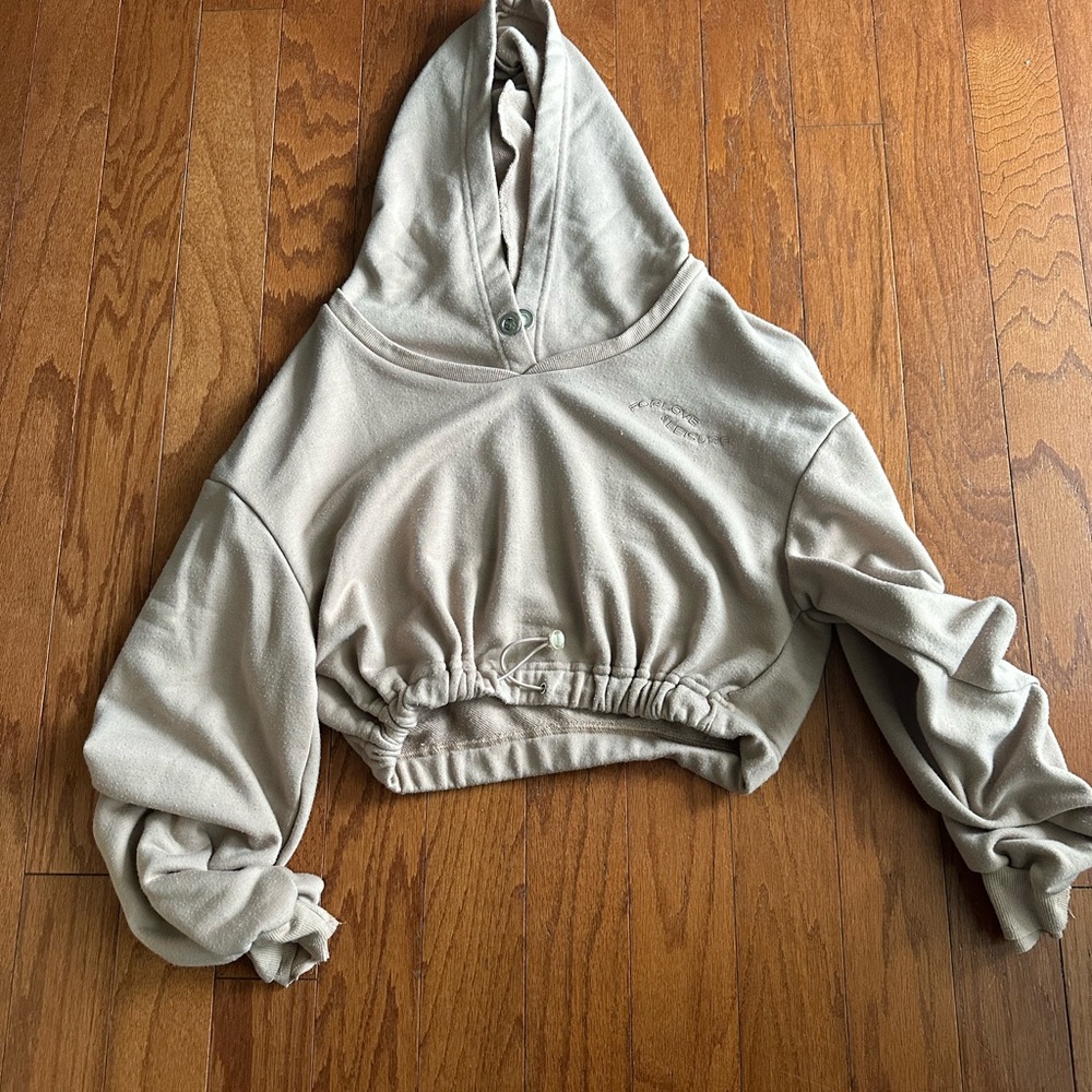 Victoria’s Secret crop top hoodie